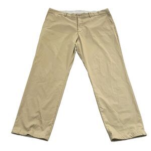 Nike Golf Pants Mens 40x30 Beige Standard Fit Dri-Fit Polyester Straight Chino